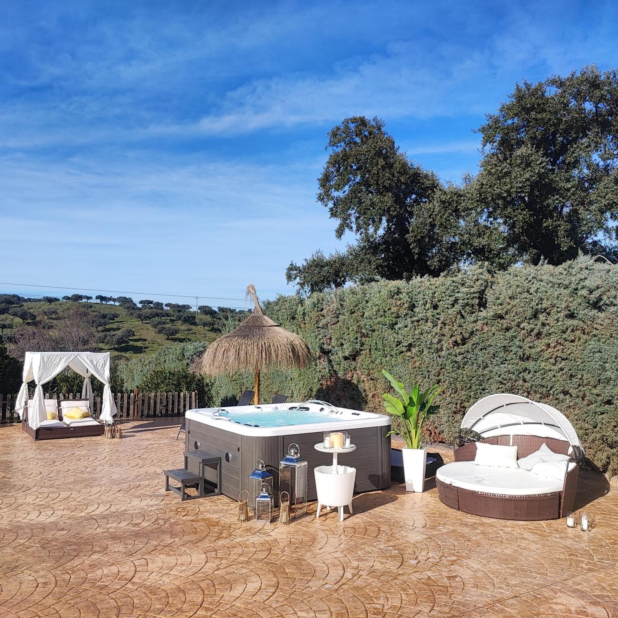 Casa Rural El Canto Del Agua Мальпартида-де-Пласенсия Экстерьер фото